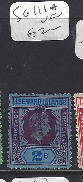 LEEWARD ISLANDS (P1710B) KGVI  2/-  SG 111A      VFU