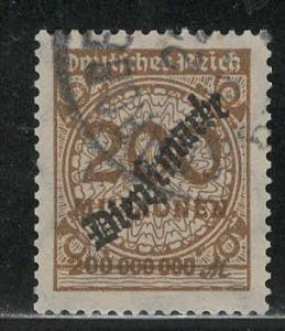 Germany Scott # O41, used