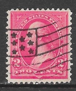 USA 267a: 2c Washington, Type III, pink, used, F-VF