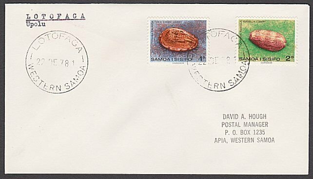 SAMOA 1978 cover LOTOFAGA cds...............................................B148