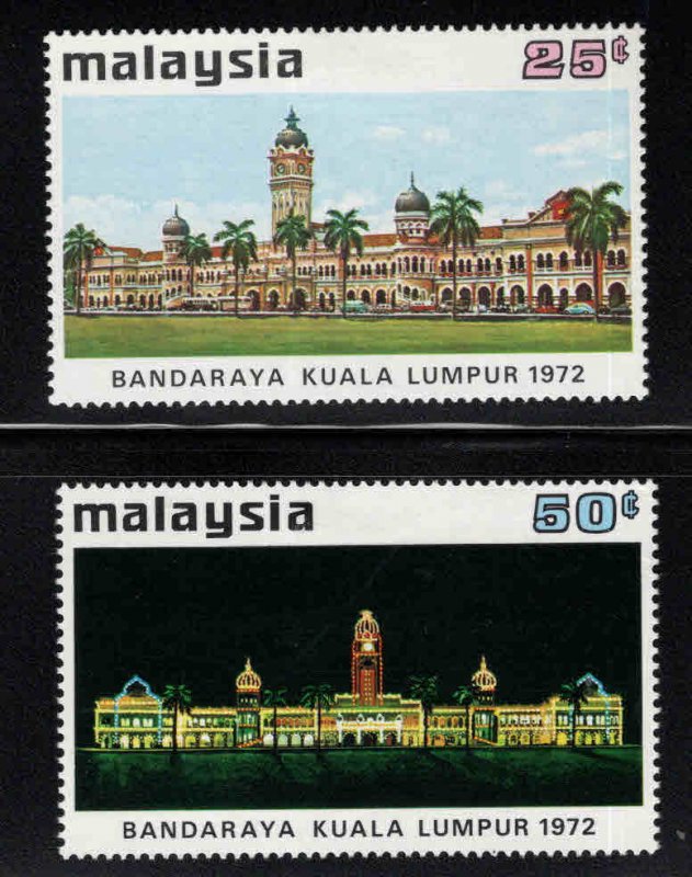 Malaysia Scott 96-97 MH* stamp set