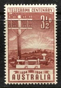 STAMP STATION PERTH - Australia #270 Telegraph - MNH