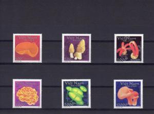 Viet Nam 1996 - Mushrooms - set (6) mnh Sc # 2725-2730