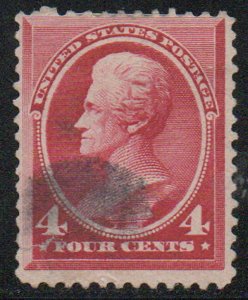 MALACK 215 Fine+, cork cancel, vibrant color! c3678