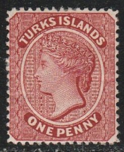 Turks Islands #48a Mint Hinged Single Stamp