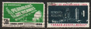 Mexico Sc #C243-C244 Used