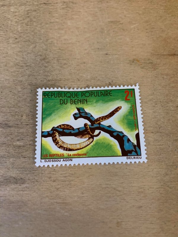 Benin, 1977 Reptile Stamp