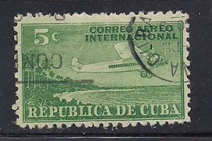 Cuba Sc. #C4 Airmail Used L12