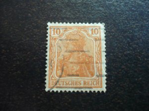 Stamps - Germany - Scott# 119 - Used Part Set of 1 Stamp