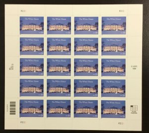 3445 The White House 200 Anniversary MNH  33 c sheet of 20 FV F$6.60  2000