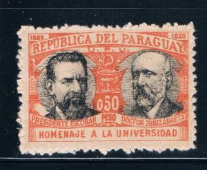 Paraguay 351 MNH President Escobar (GI0194)+