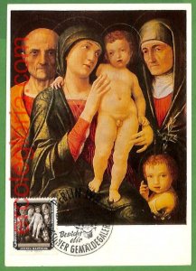 32691 - GERMANY DDR - MAXIMUM CARD - religion, Andrea Mantegna-