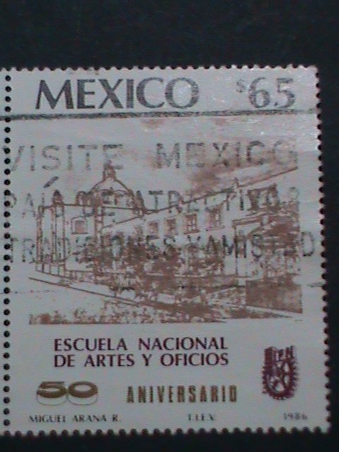 MEXICO STAMP-1986 SC#1431-3 -50  ANNIV: NATIONAL POLYTECHNIC INSTITUTE USE SET