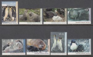 Australian Antarctic Territory L83-L89 Animals MNH VF