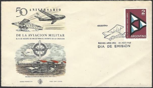 Argentina #740 1962 First Day Cover