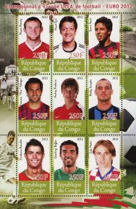 Congo Europe Championship 2012 Soccer Football Sport Cristiano Ronaldo MNH