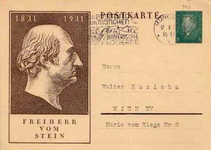 Germany, Government Postal Card