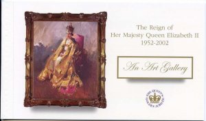 2002 Isle of Man Golden Jubilee Prestige Booklet SGSB54 Unmounted Mint