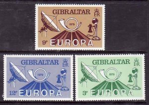 Gibraltar-Sc#382-4- id10-unused NH set-Telecommunications-1979-