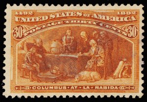 U.S. COLUMBIAN ISSUE 239  Used (ID # 116121)