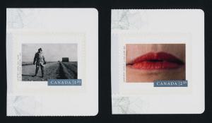 Canada 2821-2 MNH Photography, 150 Years, Genevive Cadieux, Lips, Geoffrey James