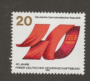 GERMANY DDR  # SC  2480  MNH