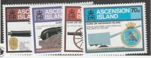 ASCENSION ISLAND #368-71 MINT NEVER HINGED COMPLETE