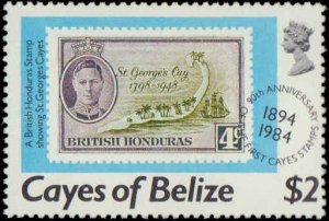 1984 Belize - Cayes of Belize #18-21, Complete Set(4), Never Hinged