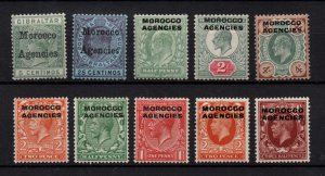 Morocco Agencies QV-KGV fine mint LHM collection WS36534