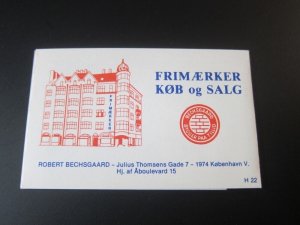 Denmark 1981 Sc 638a Booklet MNH