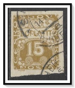 Czechoslovakia #J3 Postage Due Used