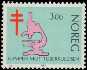 Norway #802-803, Complete Set, 1982, Medical, Never Hinged