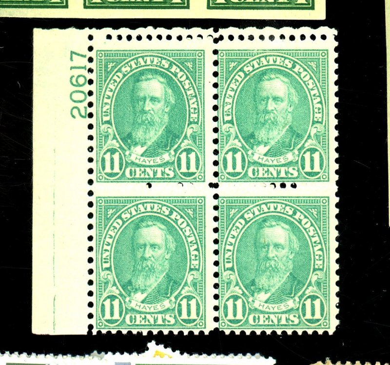 692 MINT PL BLOCK FVF OG NH Cat $25