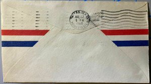 First Flight Geo Grebner Airmail envelope Oklahoma City 5/12/1926 #C7 Chicago 