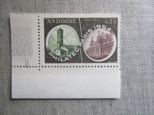 Andorra (Fr.), Scott# 158, MNH