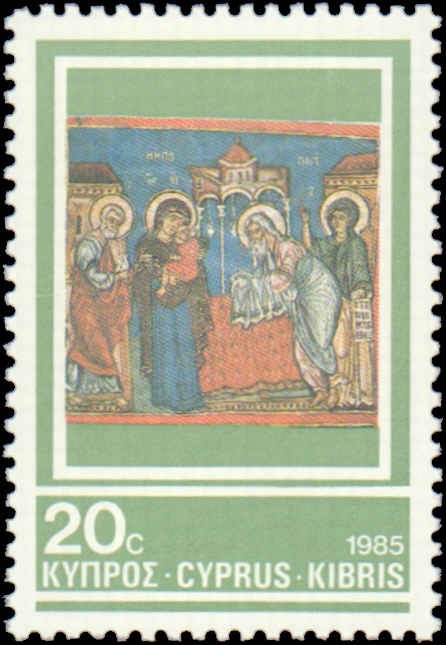 Cyprus #662-664, Complete Set(3), 1985, Never Hinged