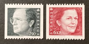 Sweden 1993 #1785,92, King Carl & Queen Silva, MNH.