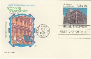 Scott# UX97 US Postal Card FDC HF Cachet