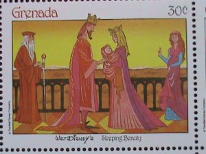 GRANADA- DISNEY CARTOON-SLEEPING BEAUTIFUL FULL SHEET MNH-VERY FINE