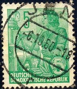 Woman Mariner, German Democratic Republic SC#476 used