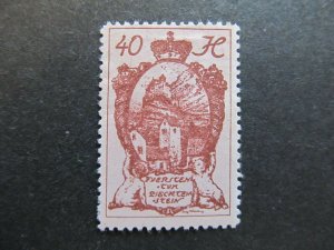 A4P26F59 Liechtenstein 1920 40h mh*