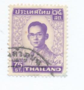 Thailand 1972 Scott 608 used - 75s King Bhumibol Adulyadej 