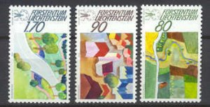 Liechtenstein 882-84 MNH European nature SCV4.10