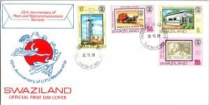 Swaziland, Worldwide First Day Cover, U.P.U. Universal Postal Union