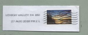 5179 used   single on paper with a Lehigh Valley PA cancel