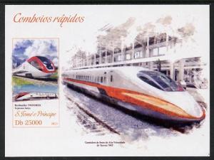 St Thomas & Prince Islands 2013 High-Speed Trains #2 ...