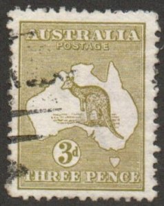 Australia 5 Wmk. 8 Used