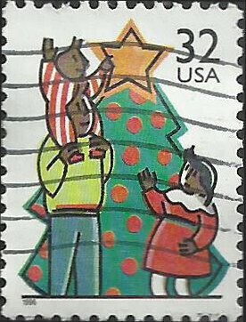 # 3114 USED DECORATING TREE