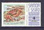 SAMOA - 1972 - Painted Crab - Perf Single Stamp - Mint Never Hinged