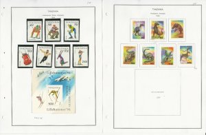 Tanzania Stamp Collection on 30 Steiner Pages, 1994-2010, JFZ